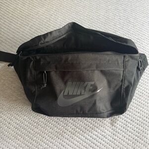 Nike Black Oversized Belt Bag for Men